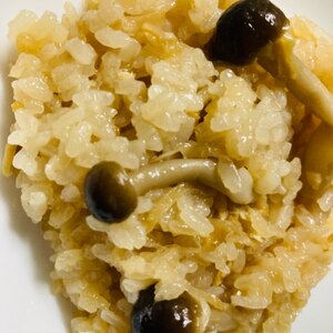 ❤キノコの炊き込みご飯❤（にんにく醬油を後混ぜで）